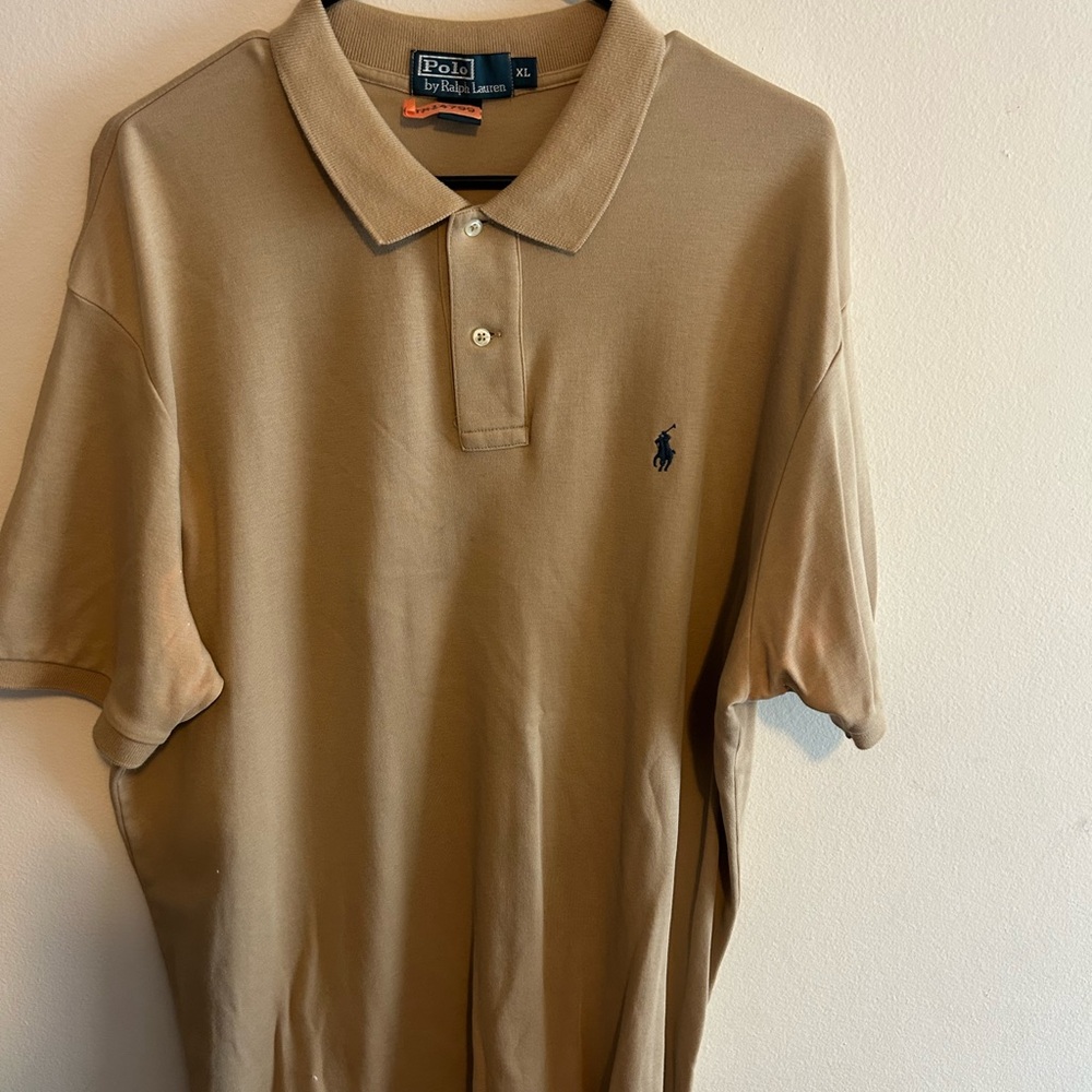 Polo by Ralph Lauren Tan Classic Polo Shirt
